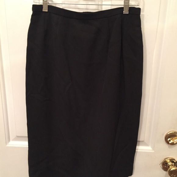 Greta Garbo Lined Straight Skirt Sz 10 - Picture 1 of 4